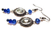 Blue Ombre Drop Earrings