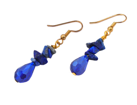 Blue lapis Hanging Earrings