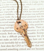 Hand-Stamped Personalized Key Necklace