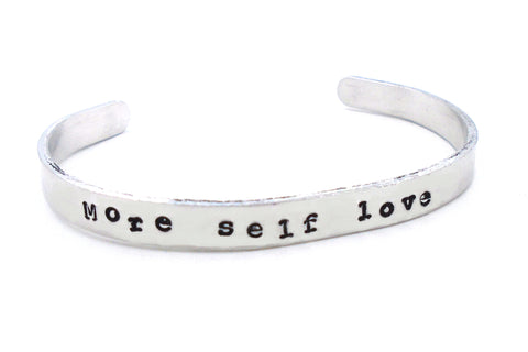 More Self Love Cuff Bracelet