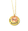 CUSTOM Hand-Stamped Race Necklace