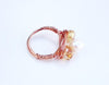 Champagne Pearl Ring