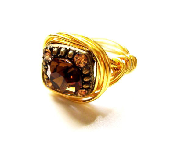 Chocolate Nest Ring
