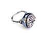 Gunmetal Grey Druzy Ring