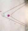 Genuine Ruby Stackable Necklace